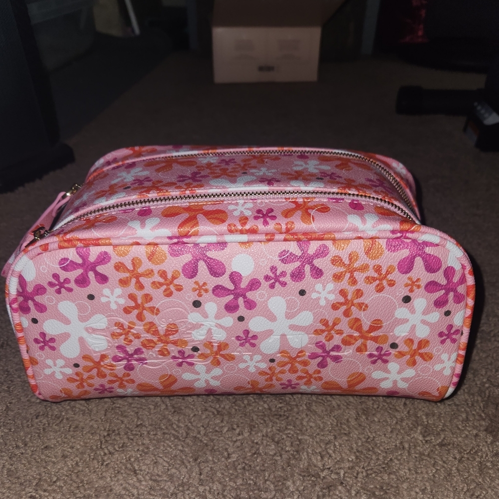 Truly Beauty SpongeBob Large Floral Vanity Makeup Case
